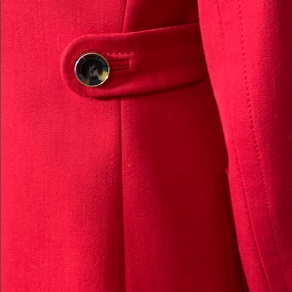 Red Dress Coat - Picture 6 of 15